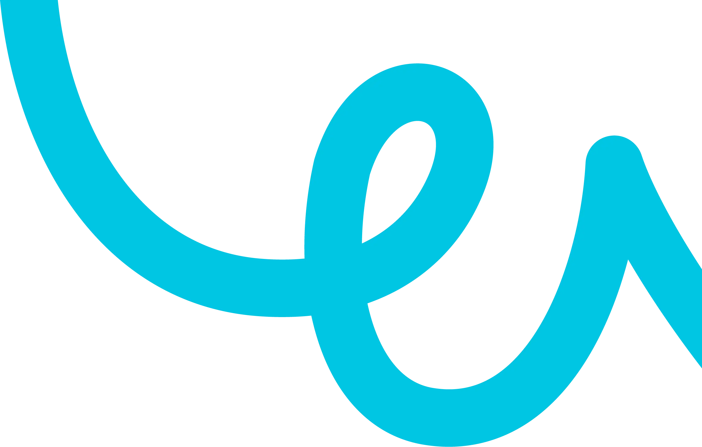 Squiggle Style 2 Blue